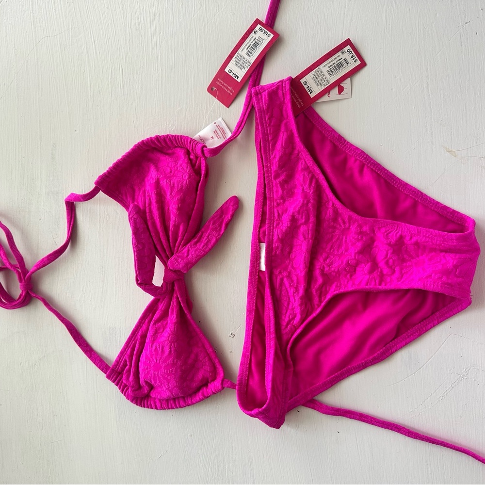 Xhilaration Pink Bikini Set